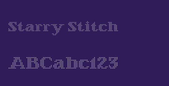 Starry Stitch