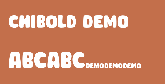 CHIBOLD demo