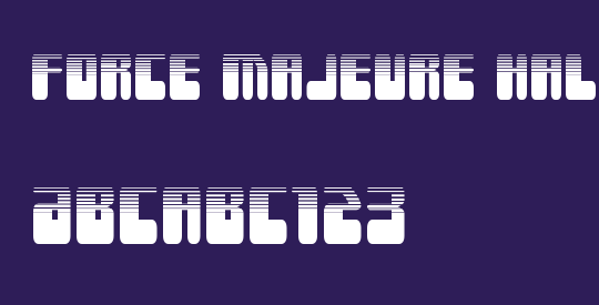 Force Majeure Halftone