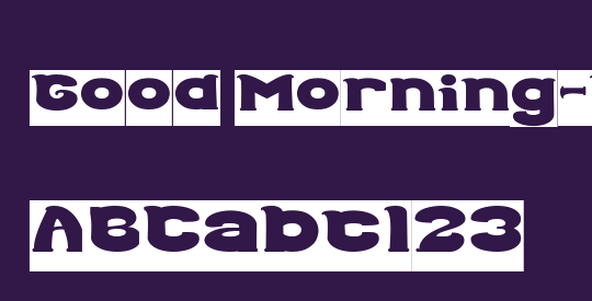 Good Morning-Inverse