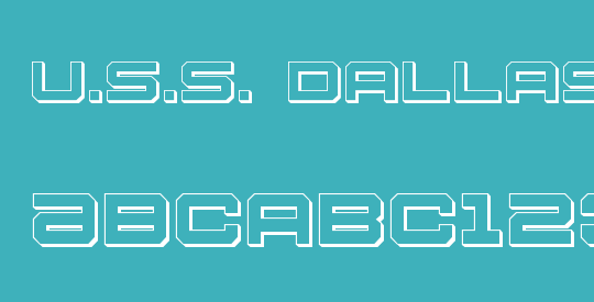 U.S.S. Dallas 3D