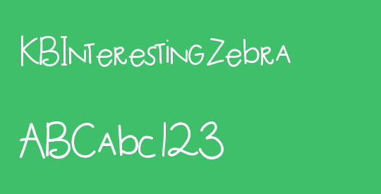 KBInterestingZebra