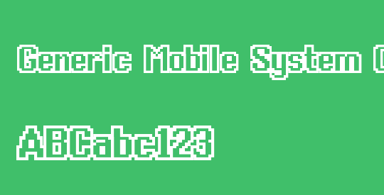 Generic Mobile System O
