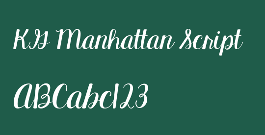 KG Manhattan Script