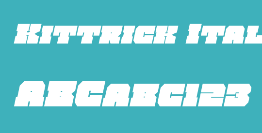 Kittrick Italic