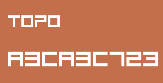 Topo