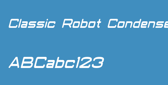 Classic Robot Condensed