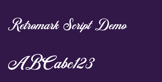 Retromark Script Demo
