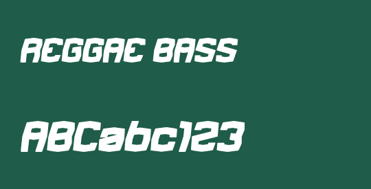 REGGAE BASS