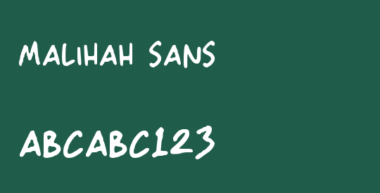 Malihah Sans