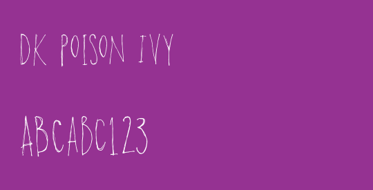 DK Poison Ivy
