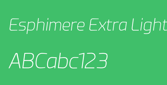 Esphimere Extra Light