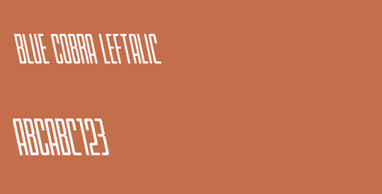 Blue Cobra Leftalic