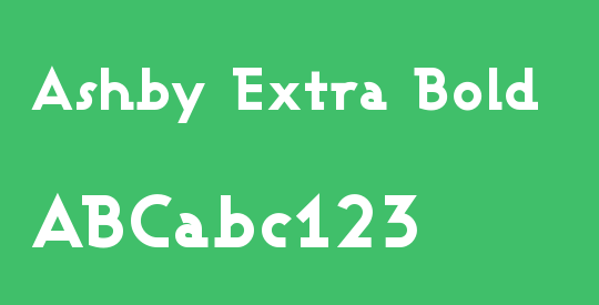 Ashby Extra Bold
