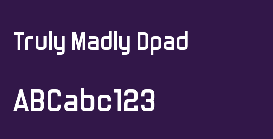 Truly Madly Dpad