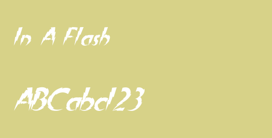 In A Flash