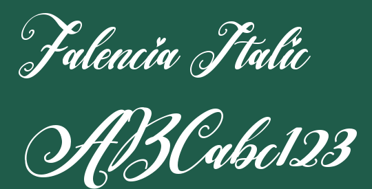 Falencia Italic