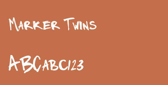 Marker Twins