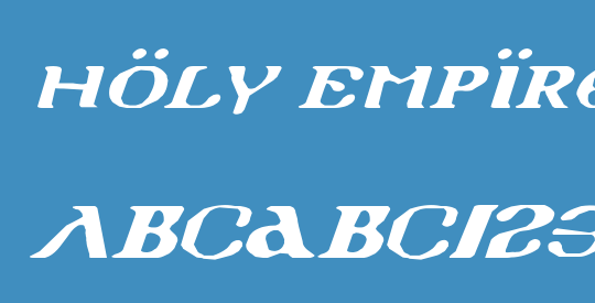Holy Empire Expanded Italic