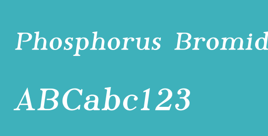 Phosphorus Bromide