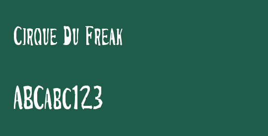 Cirque Du Freak