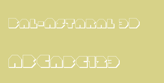 Bal-Astaral 3D