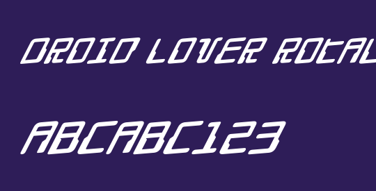 Droid Lover Rotalic
