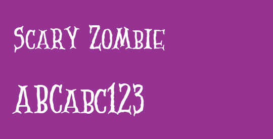 Scary Zombie