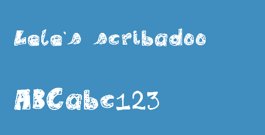 Lele's scribadoo
