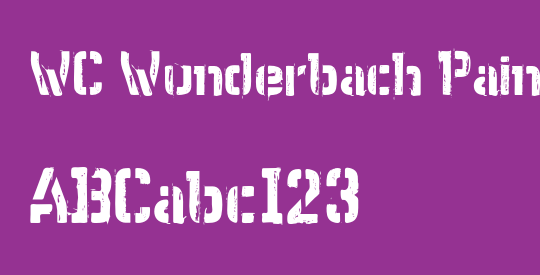 WC Wunderbach Paint Bta
