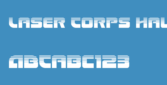 Laser Corps Halftone