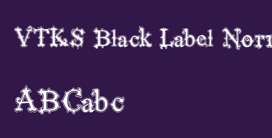 VTKS Black Label Normal Filete