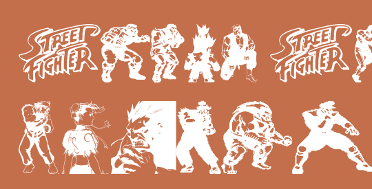 Super Street Fighter Hyper Fonting