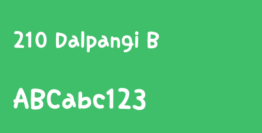 210 Dalpangi B