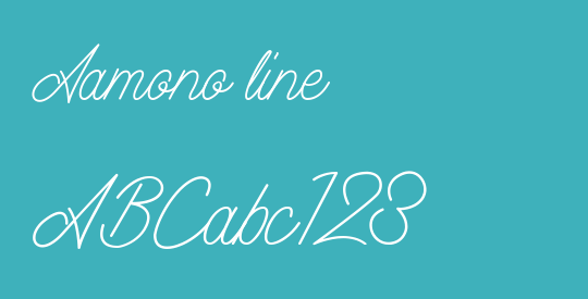 Aamono line