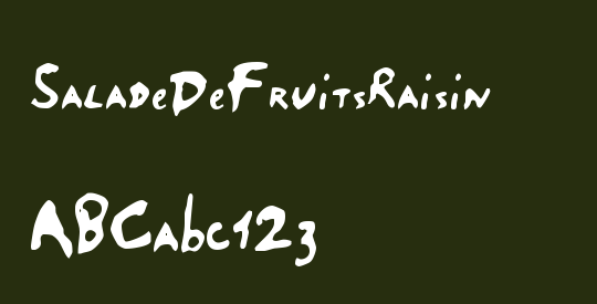 SaladeDeFruitsRaisin