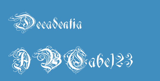 Decadentia