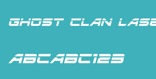 Ghost Clan Laser Italic
