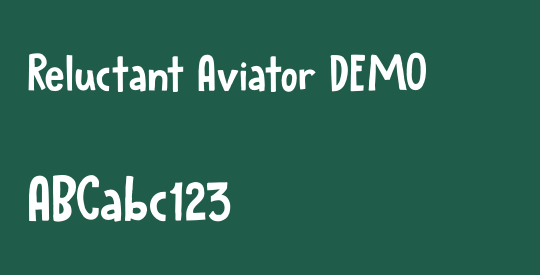 Reluctant Aviator DEMO