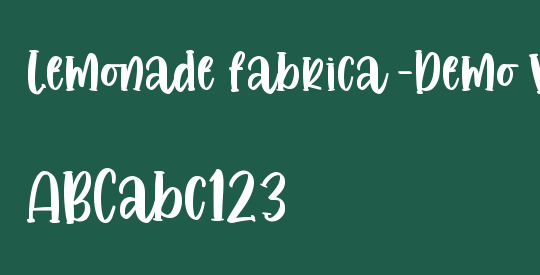 Lemonade fabrica -Demo Version-