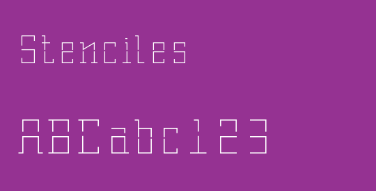 Stenciles