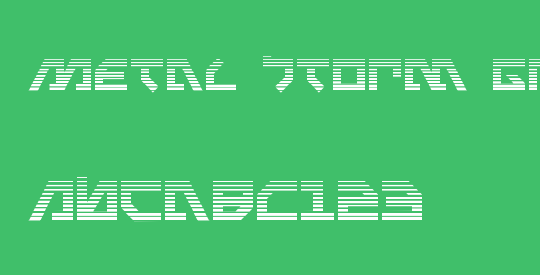 Metal Storm Gradient