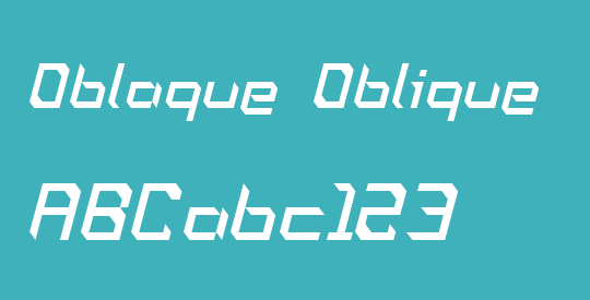 Oblaque Oblique