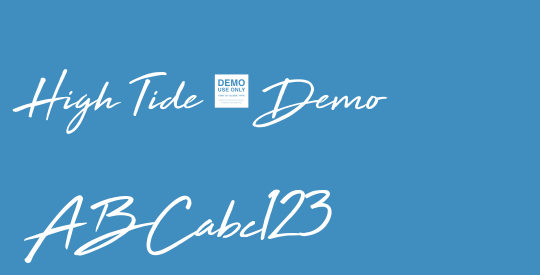 High Tide - Demo