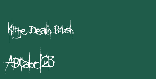 Klinge Death Brush