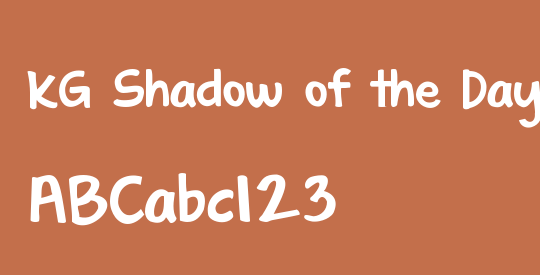 KG Shadow of the Day