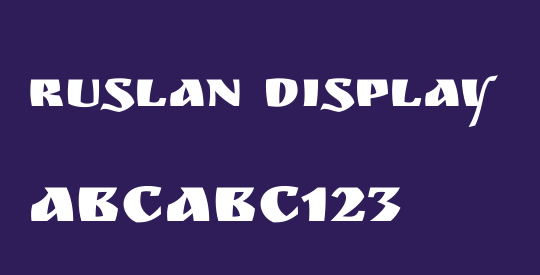 Ruslan Display