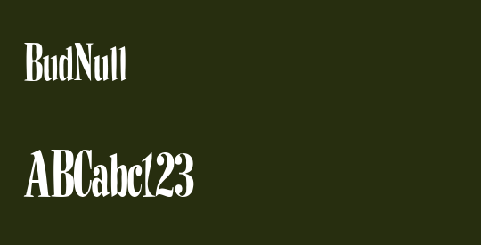 BudNull