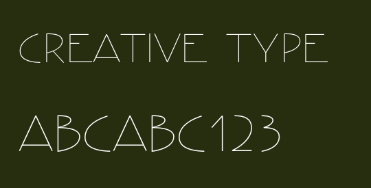 Creative Type
