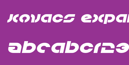 Kovacs Expanded Italic